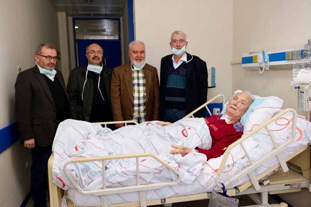 Yönetim Kurulu Onursal Başkan Dayhan’ı Ziyaret Etti