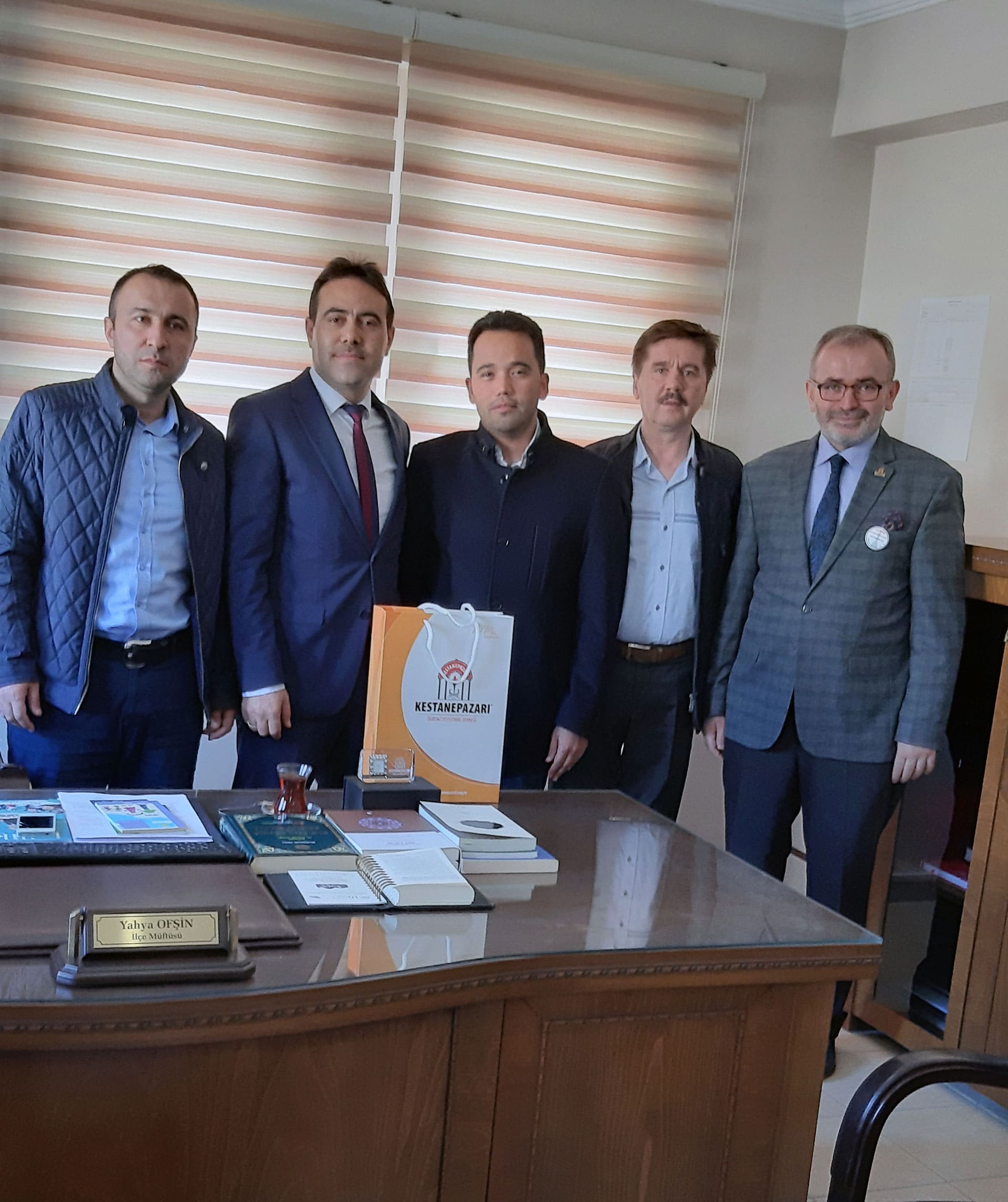 Karaburun Müftüsü Mezunumuz Yahya Ofşin’i Ziyaret Ettik