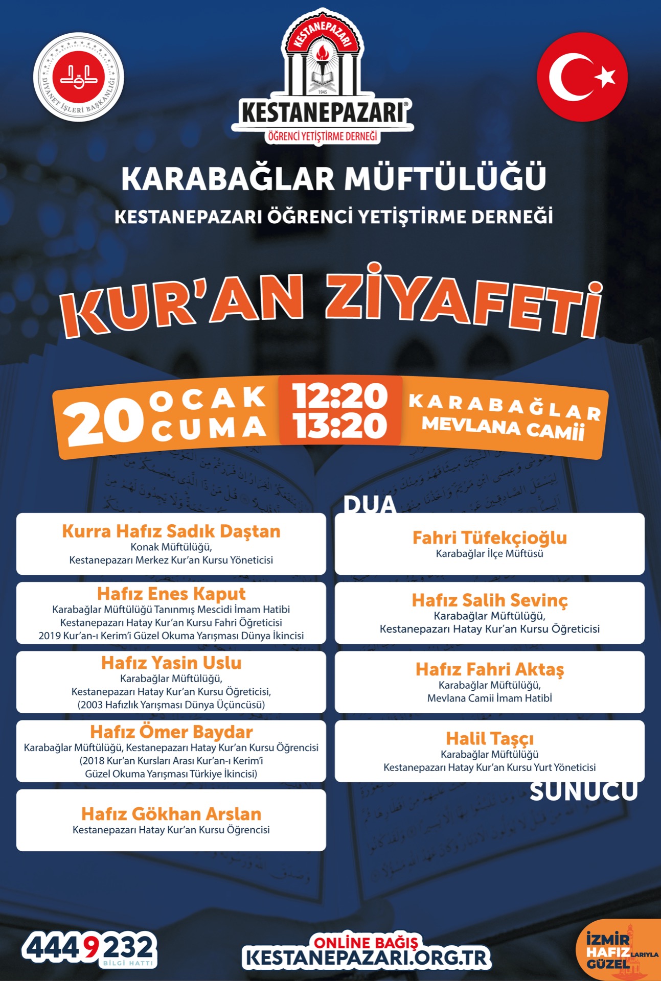 Karabağlar Kur'an Ziyafeti - 20 Ocak 2023
