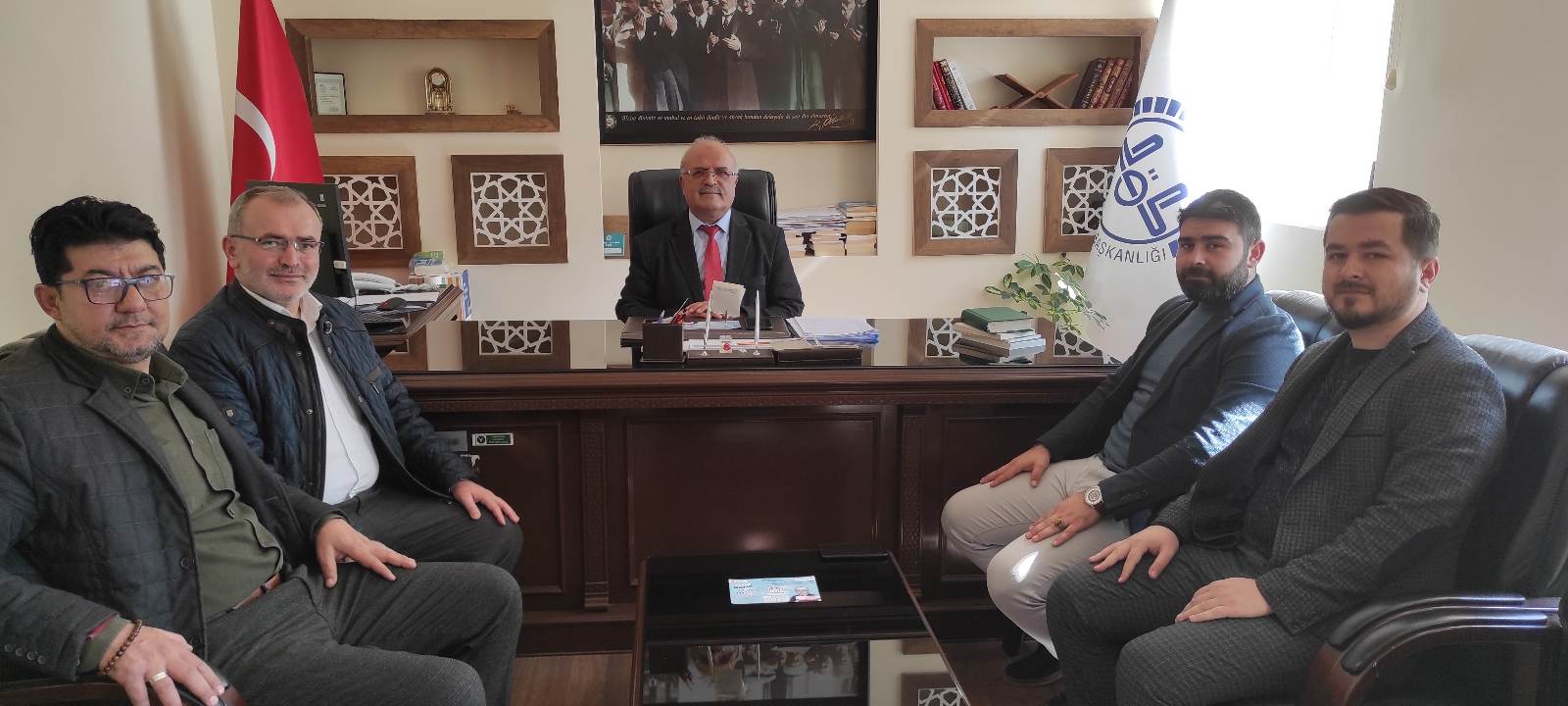 Seferihisar İlçe Müftüsü Ahmet Kardaş’ı Ziyaret Ettik