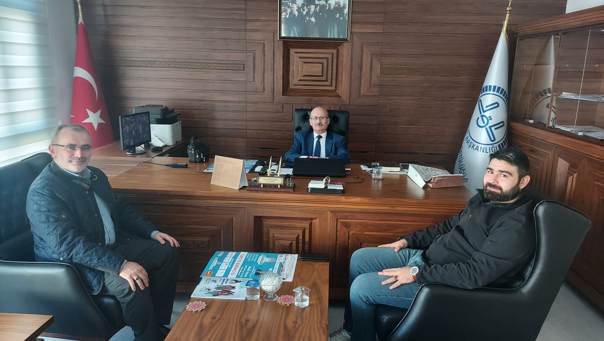 Kemalpaşa İlçe Müftüsü Necati Topaloğlu’nu Ziyaret Ettik