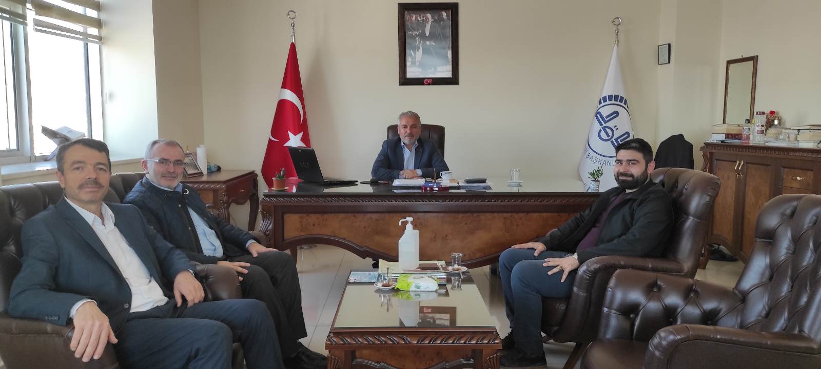 Çiğli İlçe Müftüsü Fetüllah Uydaş’ı Ziyaret Ettik