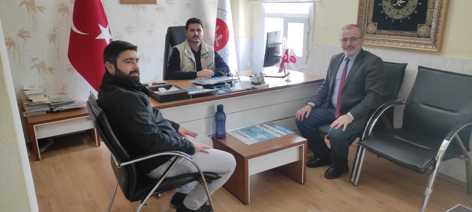 Çeşme İlçe Müftüsü Murat Yıldız’ı Ziyaret Ettik