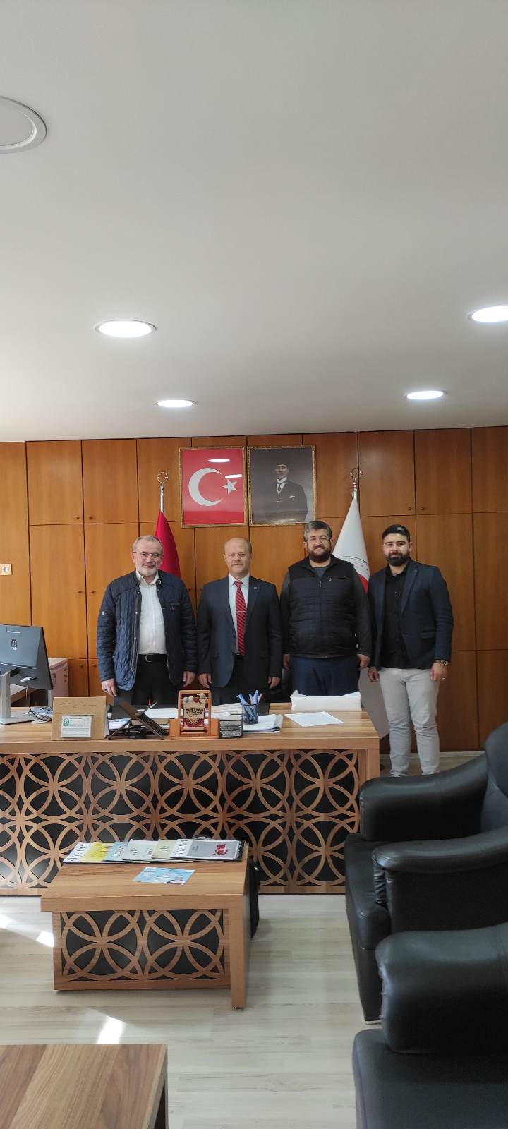 Ödemiş İlçe Müftüsü Mustafa Türköz’ü Ziyaret Ettik