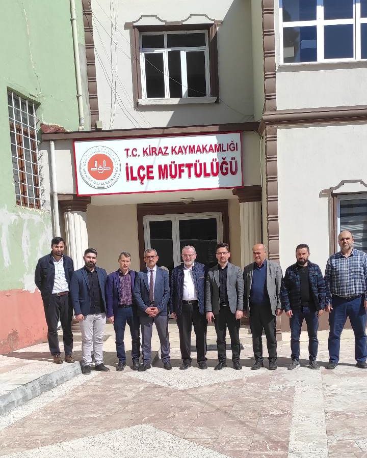 Kiraz İlçe Müftüsü Metin Bozkır’ı Ziyaret Ettik
