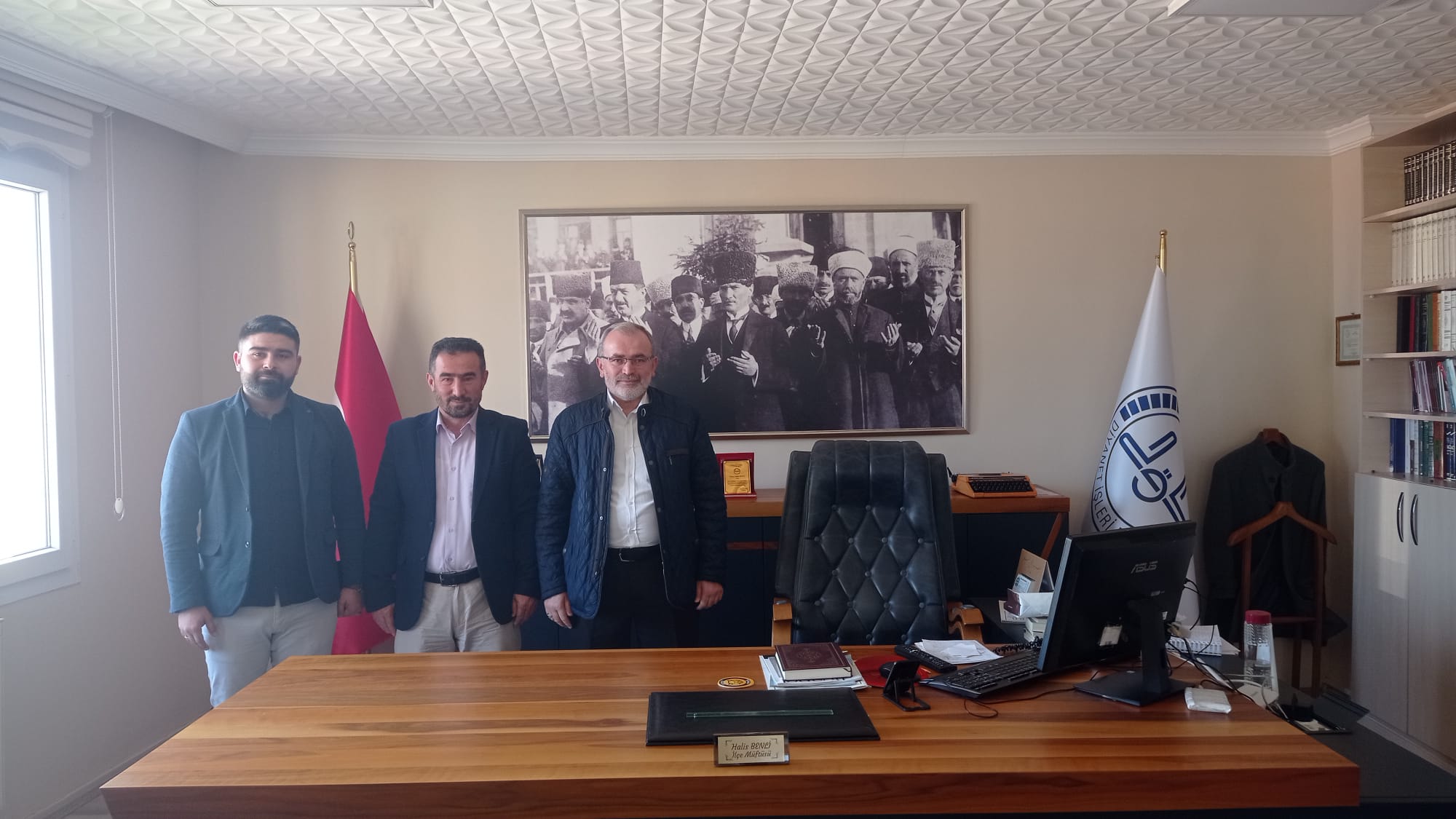 Beydağ İlçe Müftüsü Halis Benli’yi Ziyaret Ettik