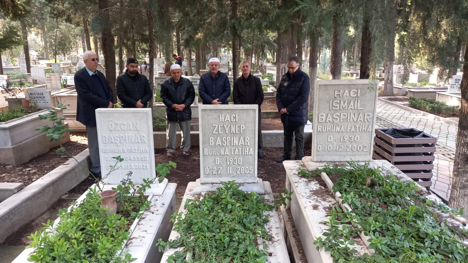 İsmail Başpınar Kabri Başında Dualarla Yâd Edildi