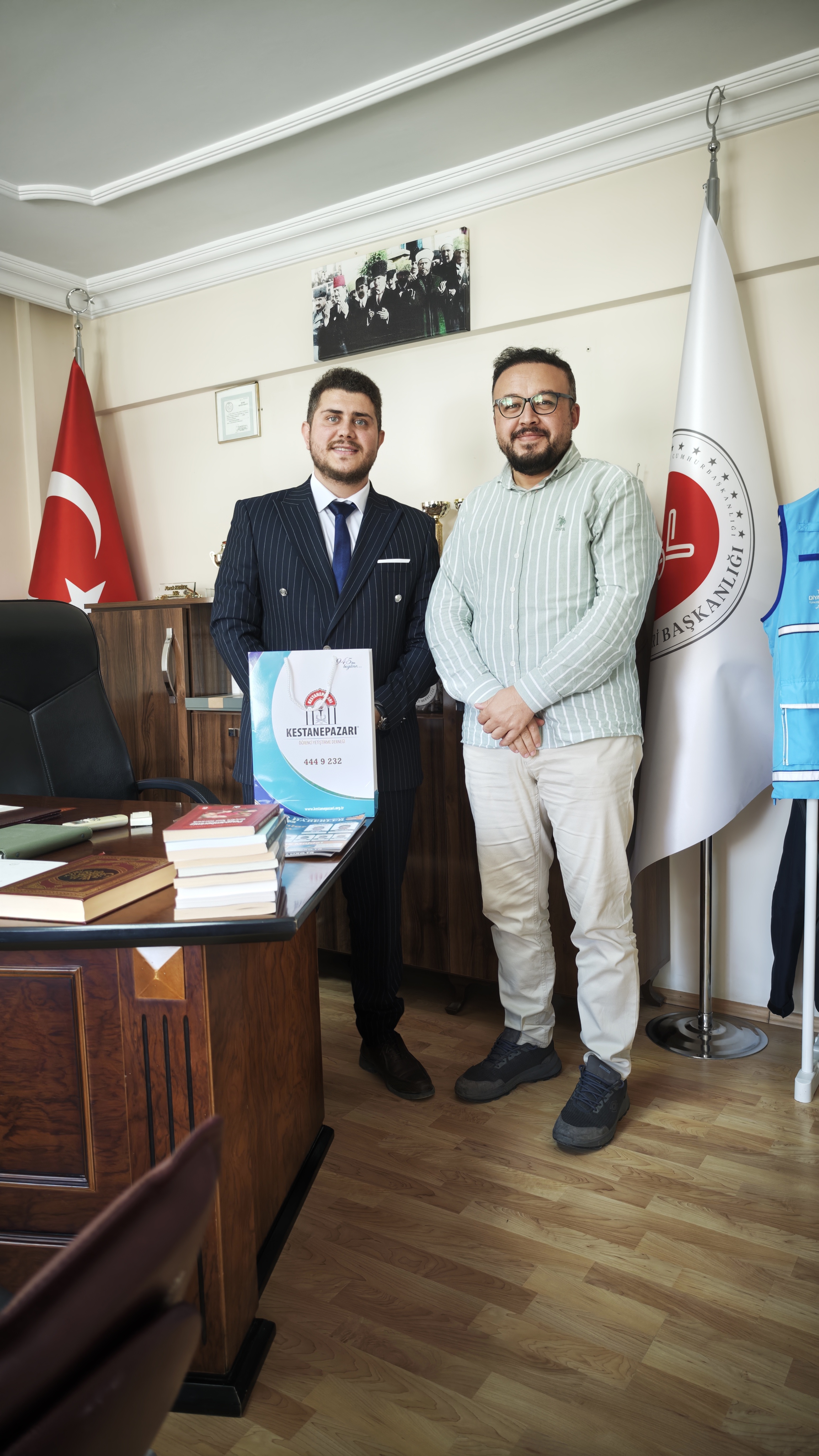 Mezunumuz Kütahya Pazarlar İlçe Müftüsüne Ziyaret